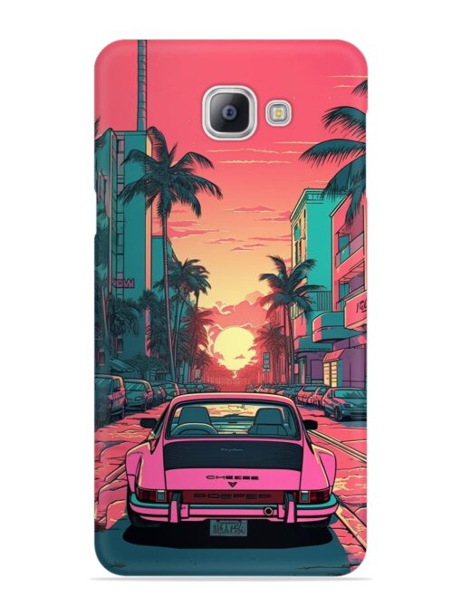 Car At Viewpoint Snap Case for Samsung Galaxy A9 Pro Zapvi