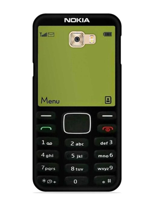 Nokia 3300 Background Snap Case for Samsung Galaxy C7 Pro Zapvi