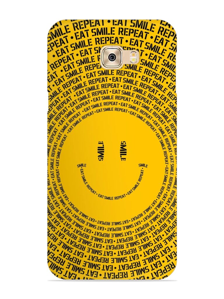 Smiley Snap Case for Samsung Galaxy C9 Zapvi