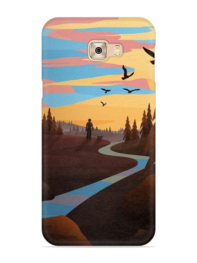 Natural Landscape Art Snap Case for Samsung Galaxy C9 Zapvi