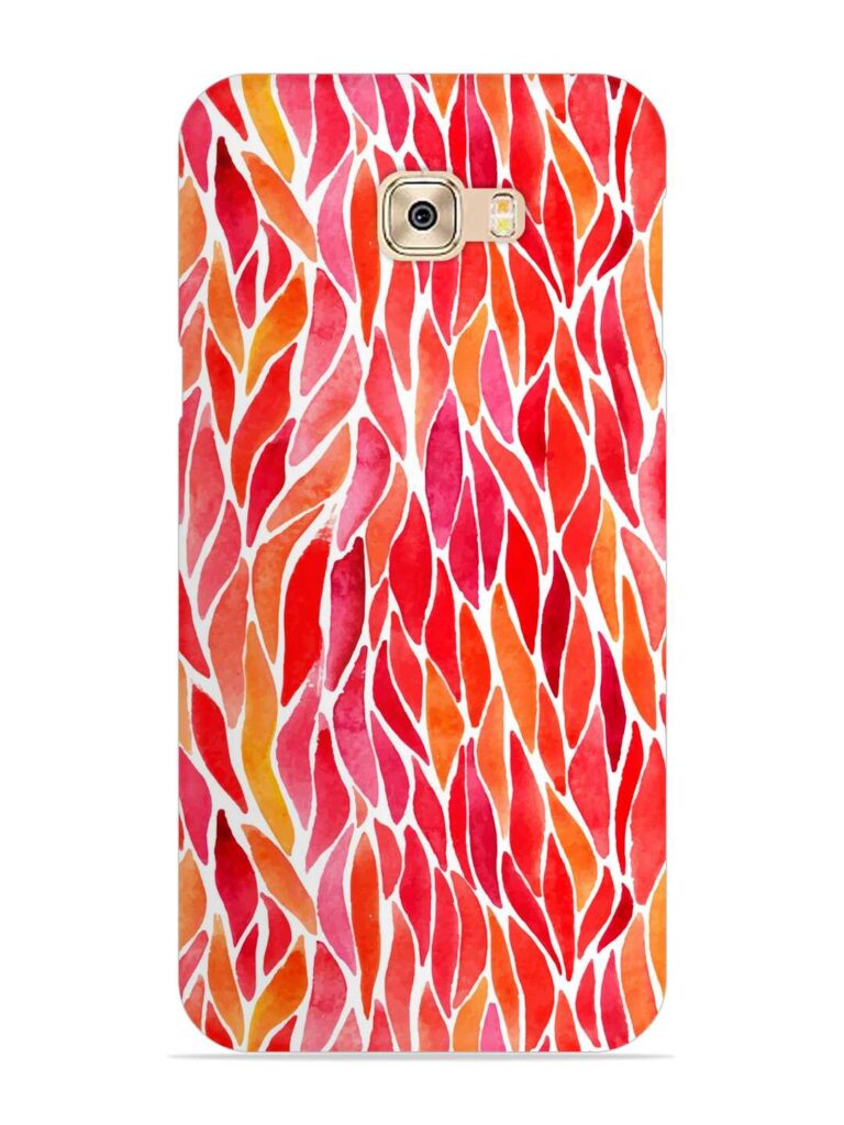 Watercolor Abstract Colorful Snap Case for Samsung Galaxy C9 Pro Zapvi