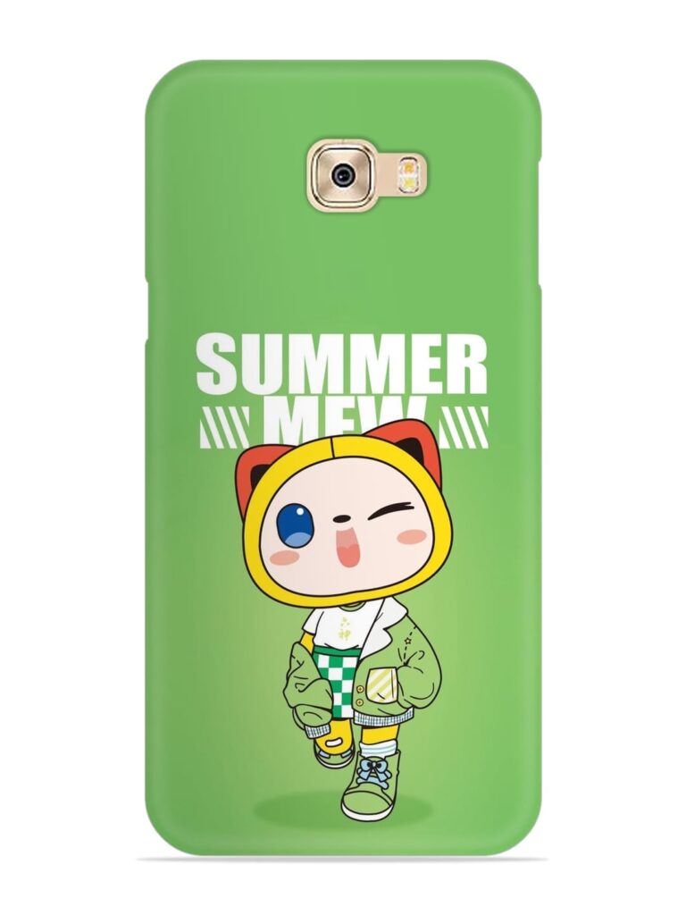 Summer Mew Snap Case for Samsung Galaxy C9 Pro Zapvi