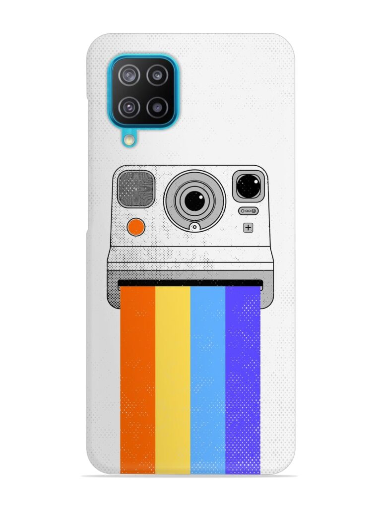 Retro Camera Art Snap Case for Samsung Galaxy F12 Zapvi