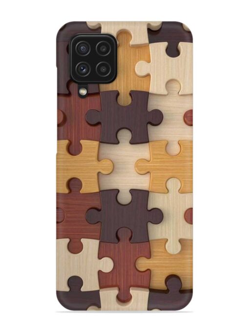 Puzzle Pieces Snap Case for Samsung Galaxy F22 Zapvi