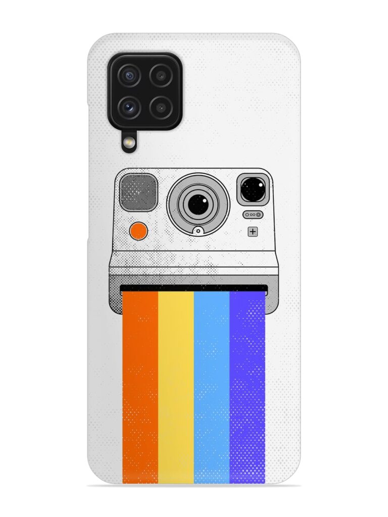 Retro Camera Art Snap Case for Samsung Galaxy F22 Zapvi