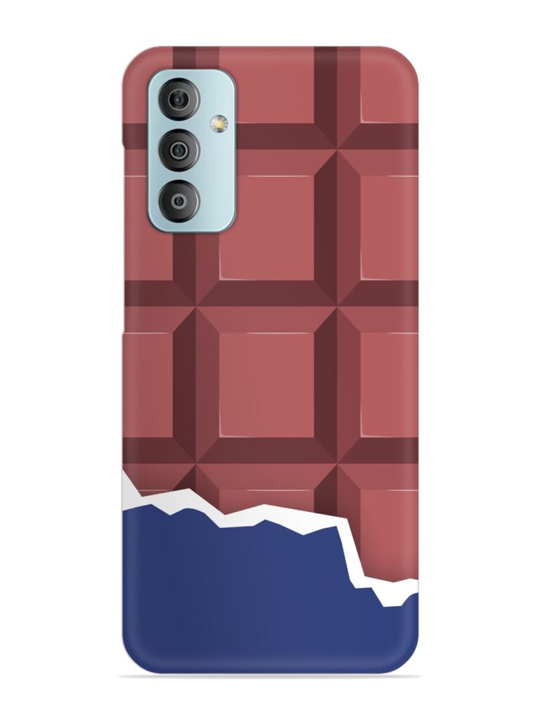 Chocolate Vector Art Snap Case for Samsung Galaxy F23 (5G) Zapvi