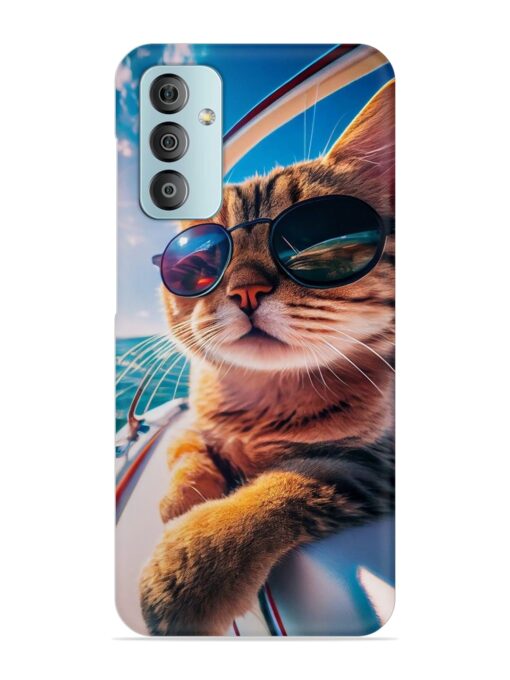 Cat In Style Snap Case for Samsung Galaxy F23 (5G) Zapvi