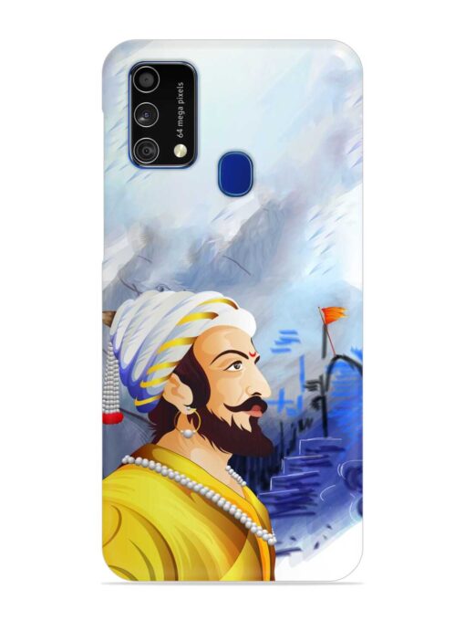 Shivaji Maharaj Color Paint Art Snap Case for Samsung Galaxy F41 Zapvi
