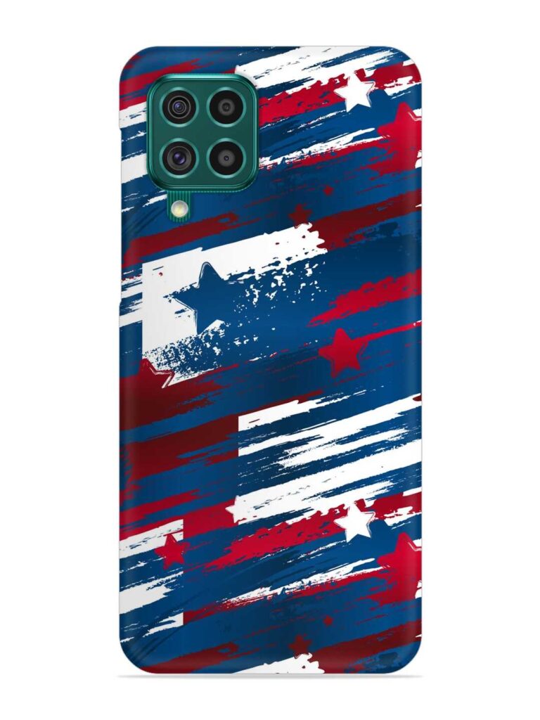 Abstract Seamless Usa Snap Case for Samsung Galaxy F62 Zapvi