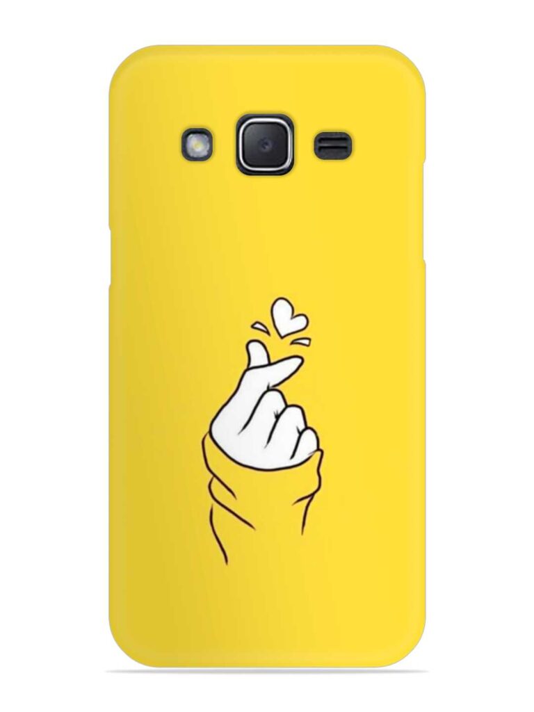 Chutki Love Heart Snap Case for Samsung Galaxy J2 (2015) Zapvi