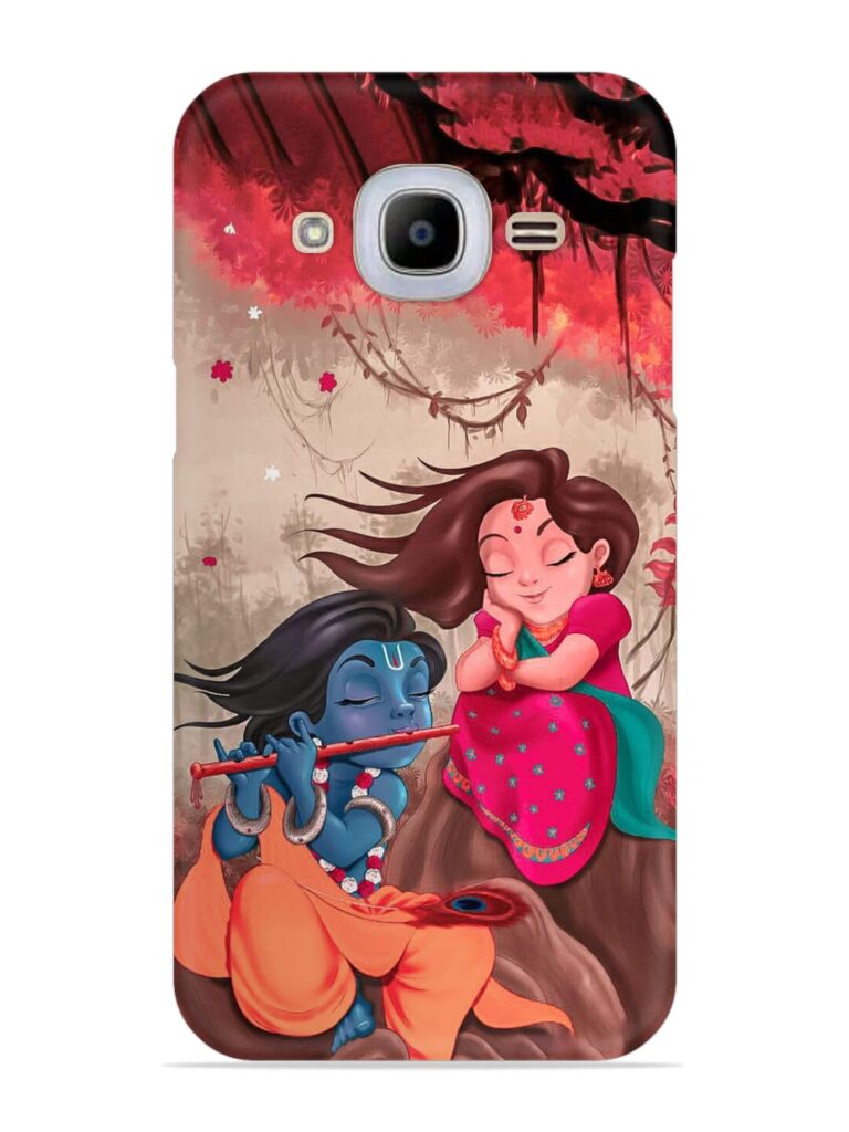 Radhe Krishna Water Art Snap Case for Samsung Galaxy J2 (2016) Zapvi