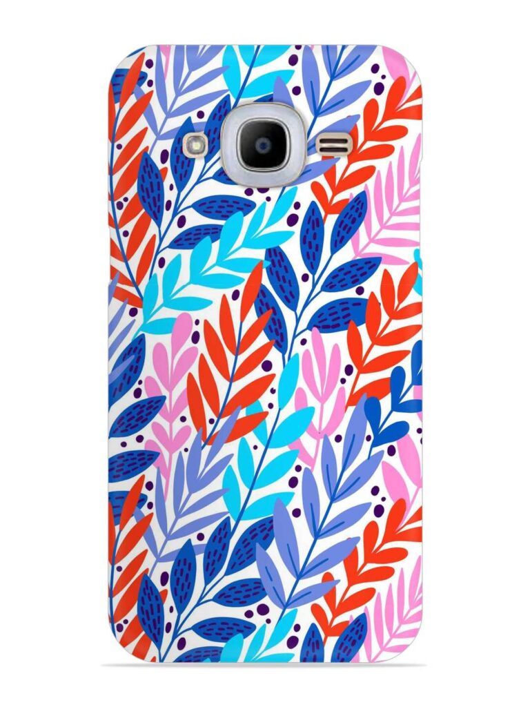 Bright Floral Tropical Snap Case for Samsung Galaxy J2 (2016) Zapvi