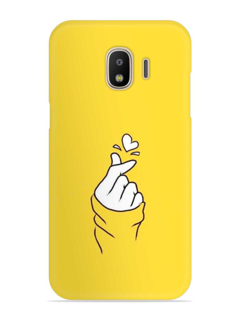 Chutki Love Heart Snap Case for Samsung Galaxy J2 (2018) Zapvi
