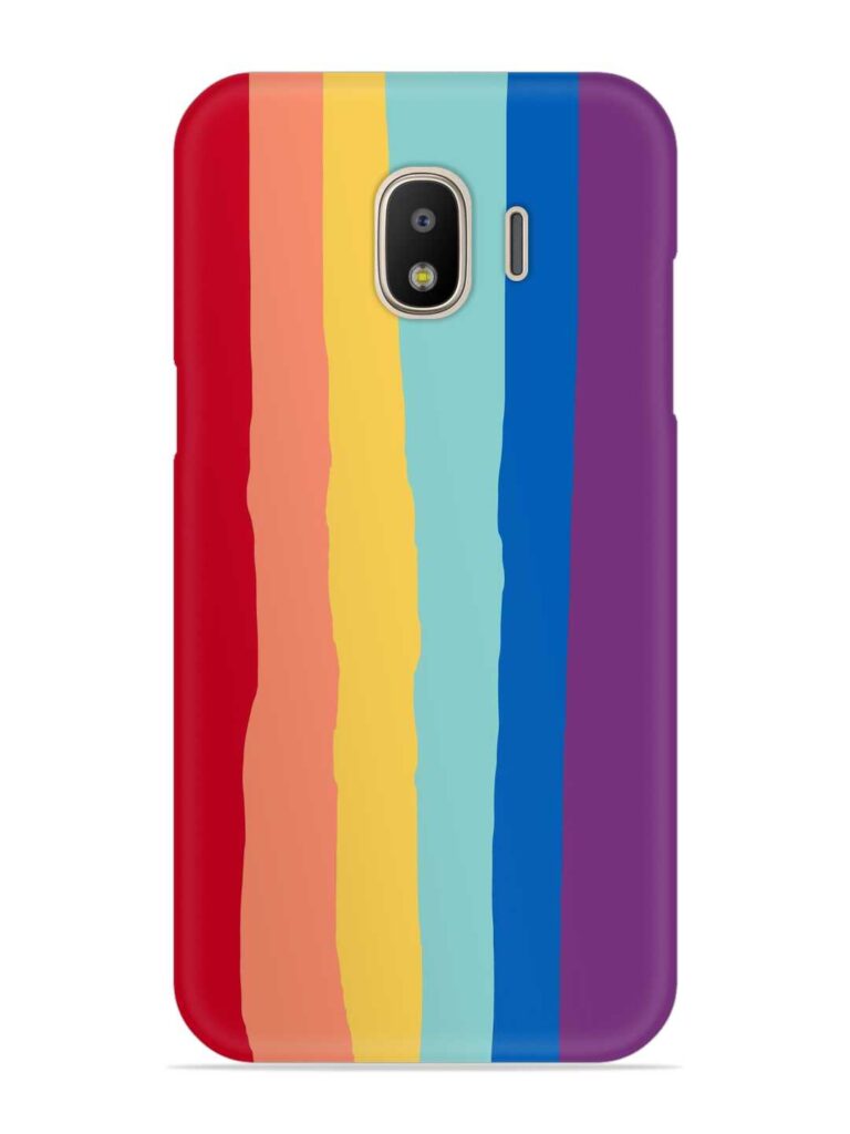 Rainbow Genuine Liquid Snap Case for Samsung Galaxy J2 (2018) Zapvi