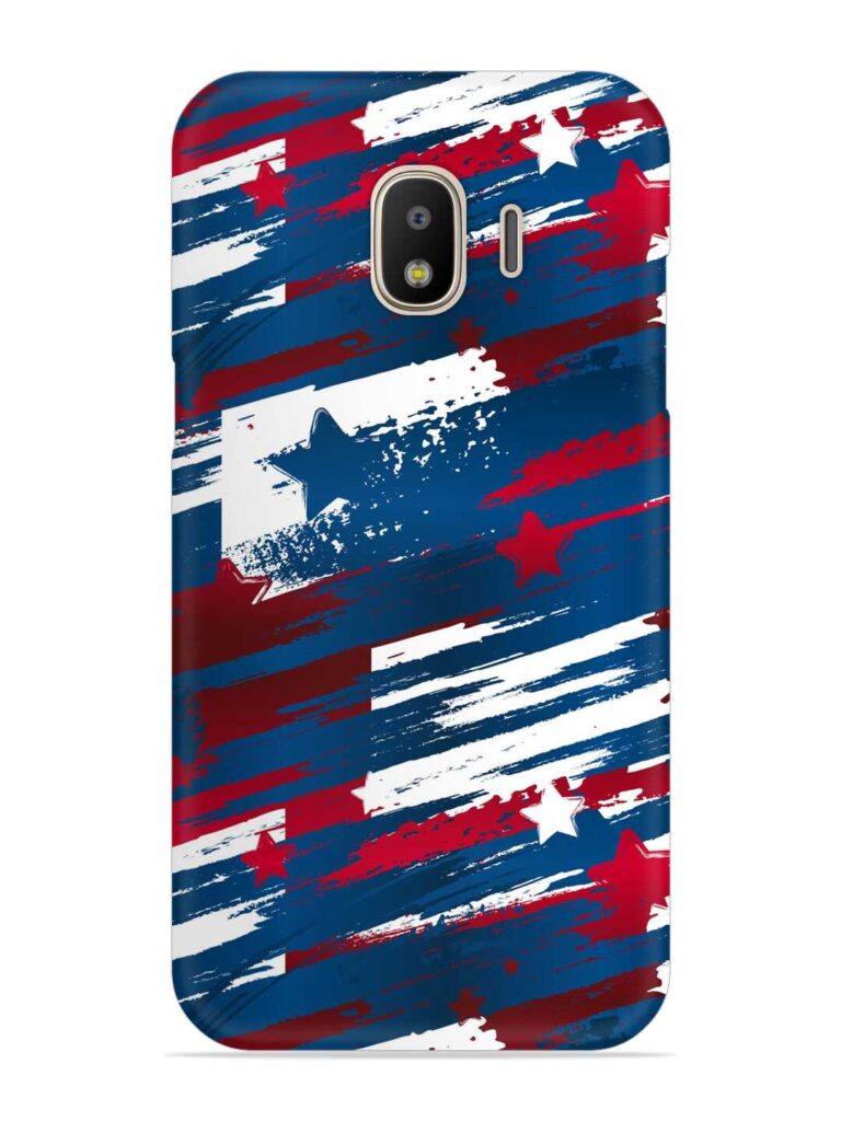Abstract Seamless Usa Snap Case for Samsung Galaxy J2 Core Zapvi