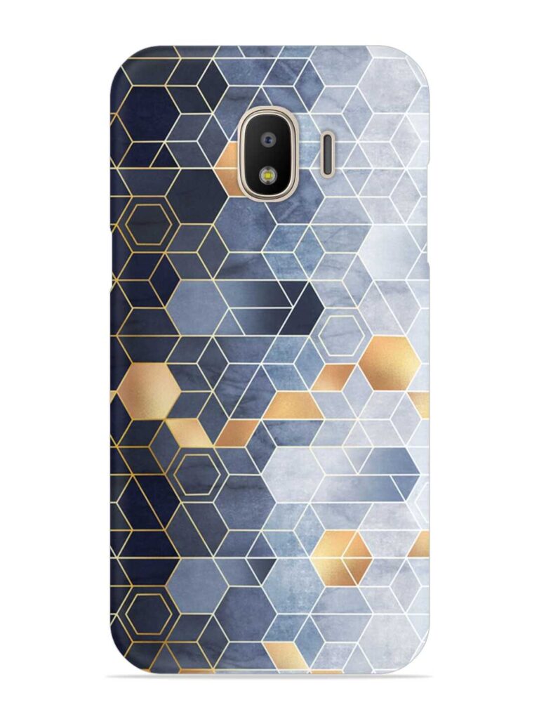 Geometric Abstraction Hexagons Snap Case for Samsung Galaxy J2 Core Zapvi