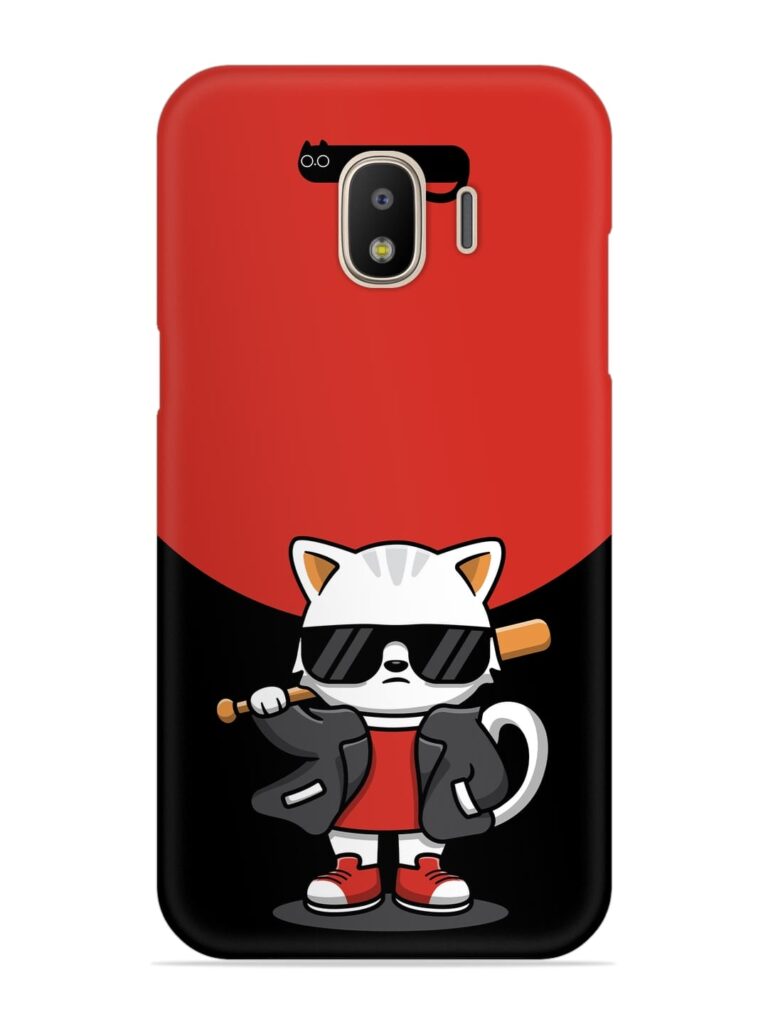 Cool Little Bear Cartoon Snap Case for Samsung Galaxy J2 Core Zapvi