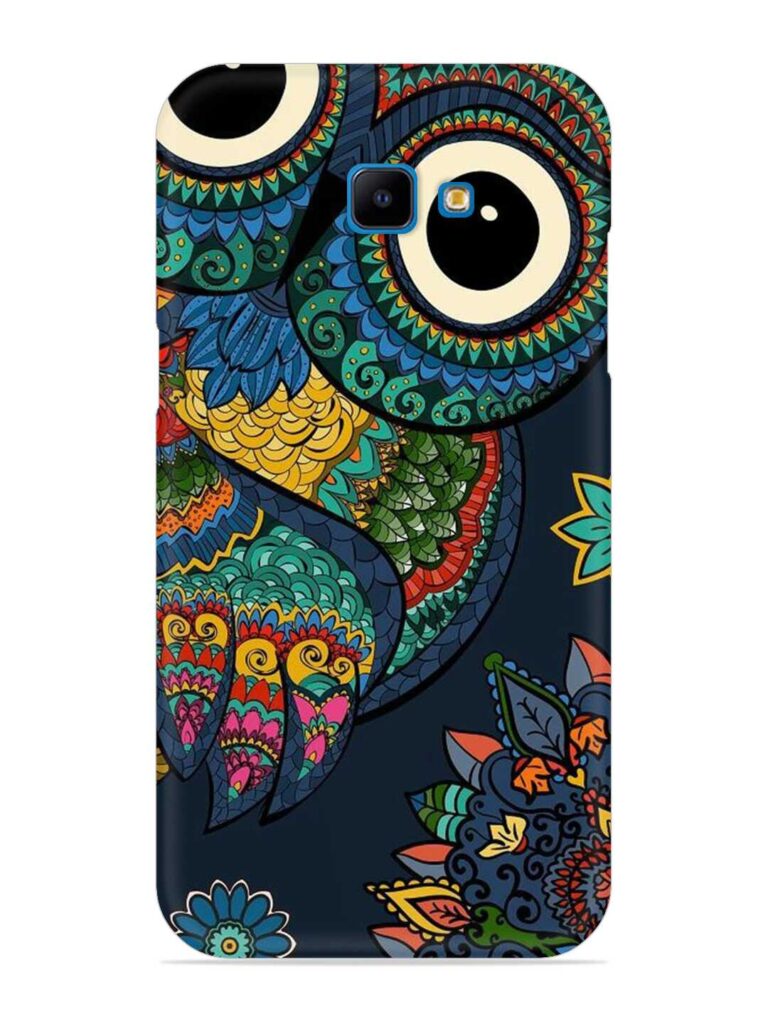 Owl Vector Art Snap Case for Samsung Galaxy J4 Core Zapvi