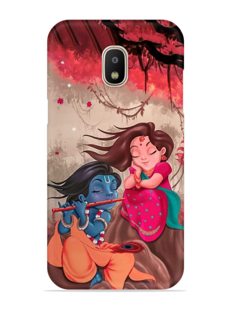 Radhe Krishna Water Art Snap Case for Samsung Galaxy J5 (2017) Zapvi