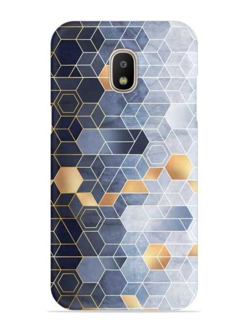 Geometric Abstraction Hexagons Snap Case for Samsung Galaxy J5 (2017) Zapvi