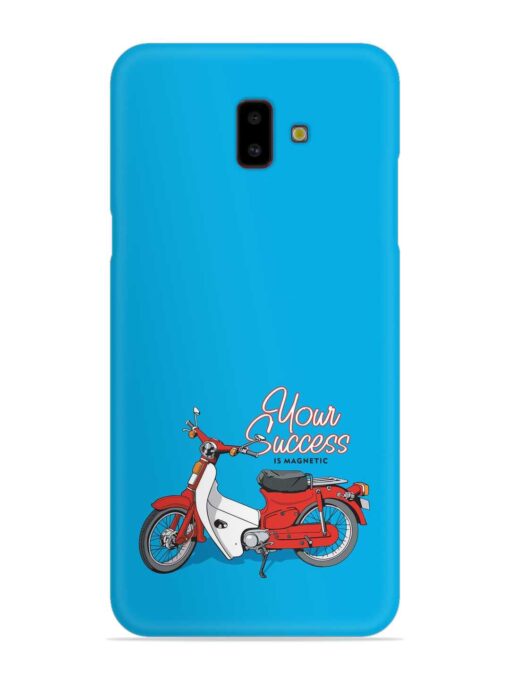 Motorcycles Image Vector Snap Case for Samsung Galaxy J6 Plus Zapvi