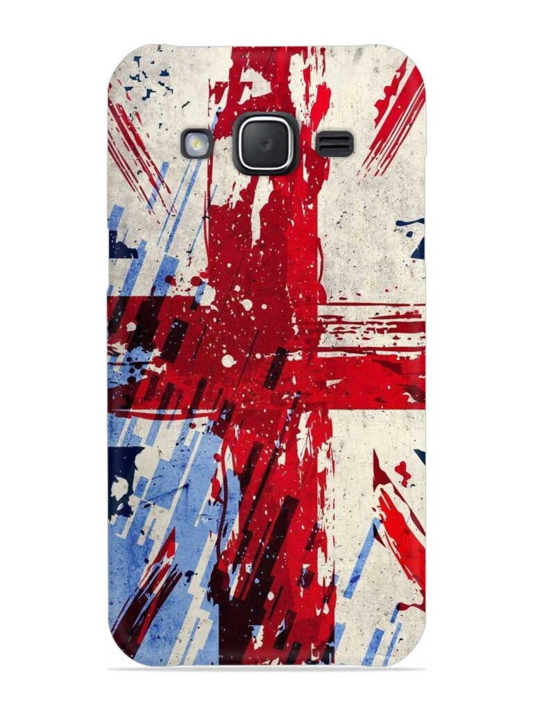 British Union Jack Flag Snap Case for Samsung Galaxy J7 (2015) Zapvi