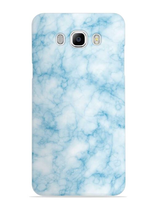Blue White Natural Marble Snap Case for Samsung Galaxy J7 (2016) Zapvi