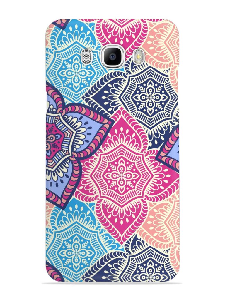 Ethnic Floral Seamless Snap Case for Samsung Galaxy J7 (2016) Zapvi