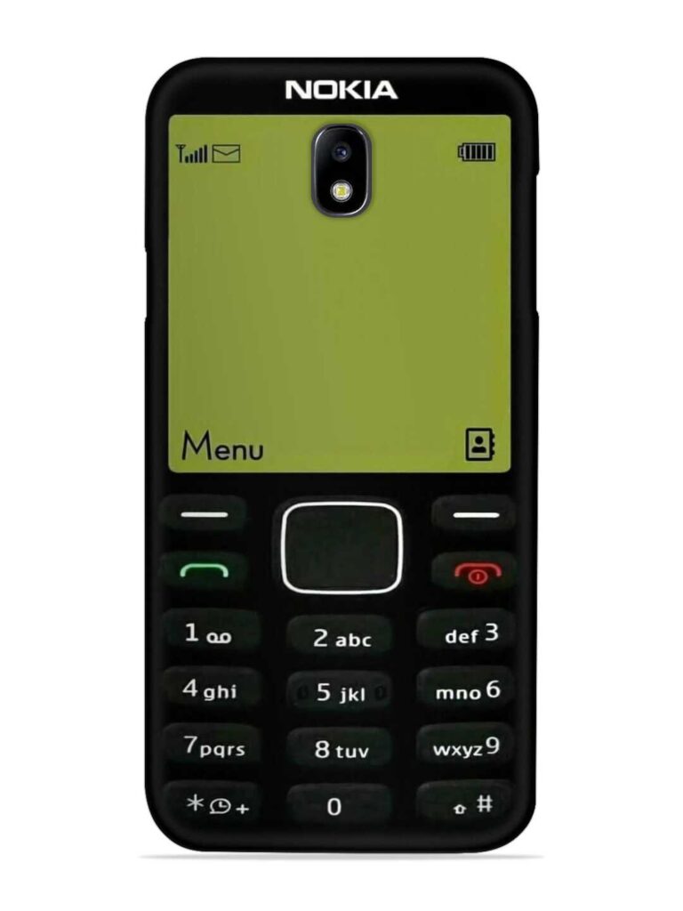 Nokia 3300 Background Snap Case for Samsung Galaxy J7 (2017) Zapvi