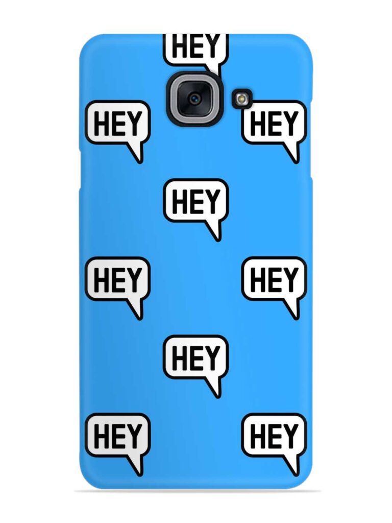 Hey Text Message Snap Case for Samsung Galaxy J7 Max Zapvi