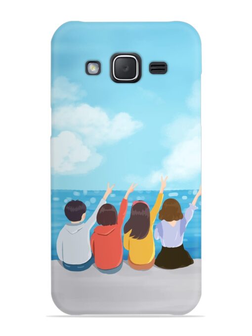 Happy Kids Snap Case for Samsung Galaxy J7 Nxt Zapvi