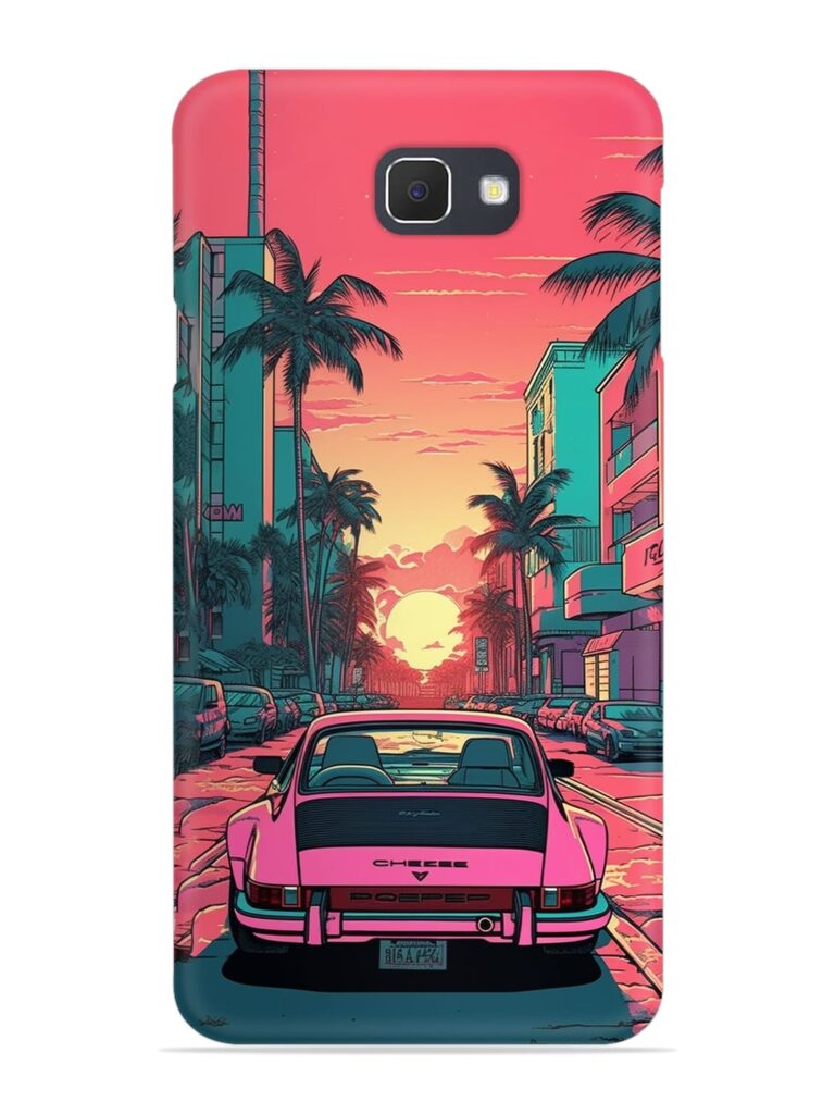 Car At Viewpoint Snap Case for Samsung Galaxy J7 Prime Zapvi