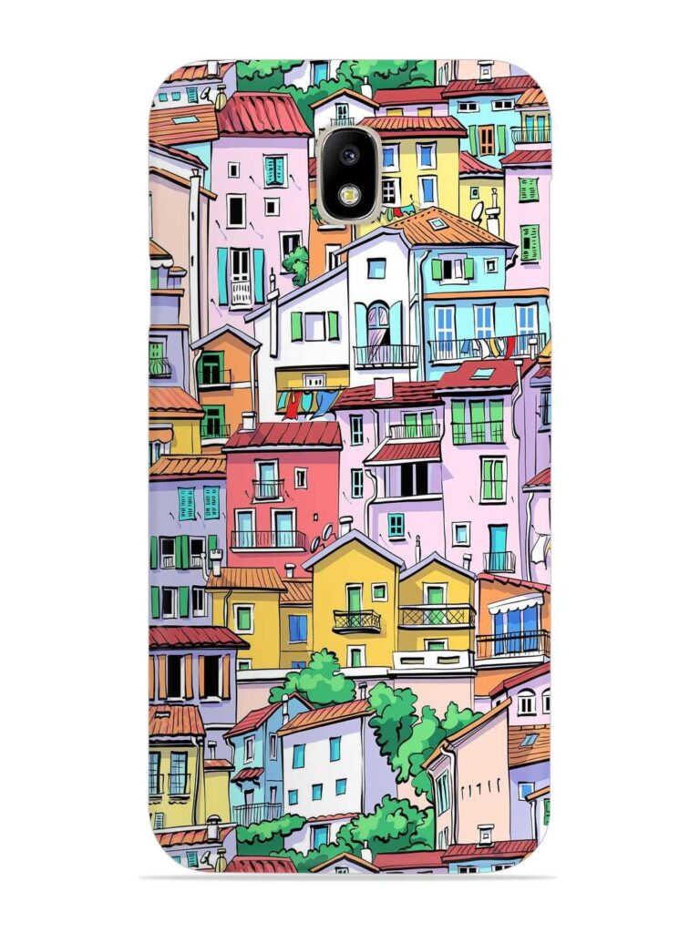 Europe Old Town Snap Case for Samsung Galaxy J7 Pro Zapvi
