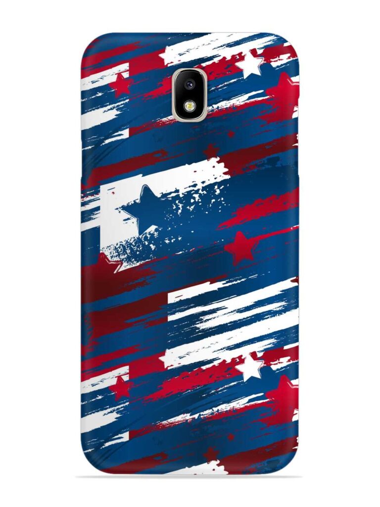 Abstract Seamless Usa Snap Case for Samsung Galaxy J7 Pro Zapvi