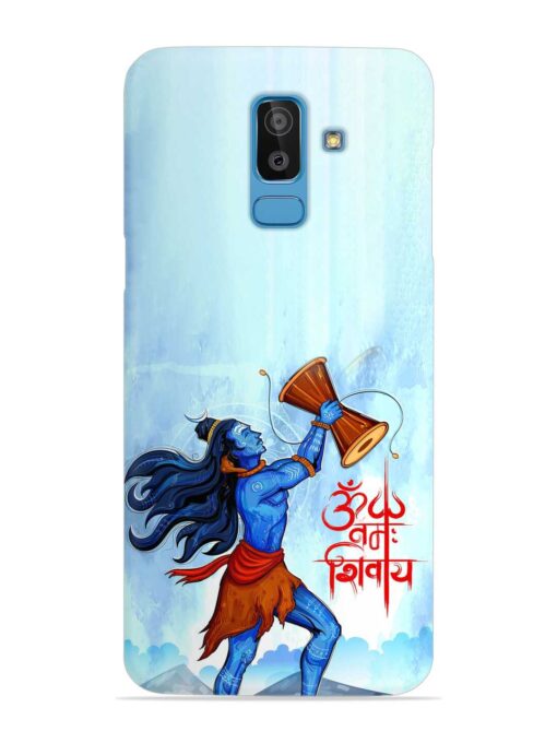 Illustration Lord Shiva Snap Case for Samsung Galaxy J8 Zapvi