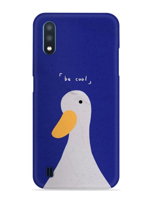 Be Cool Duck Snap Case for Samsung Galaxy M01 Zapvi