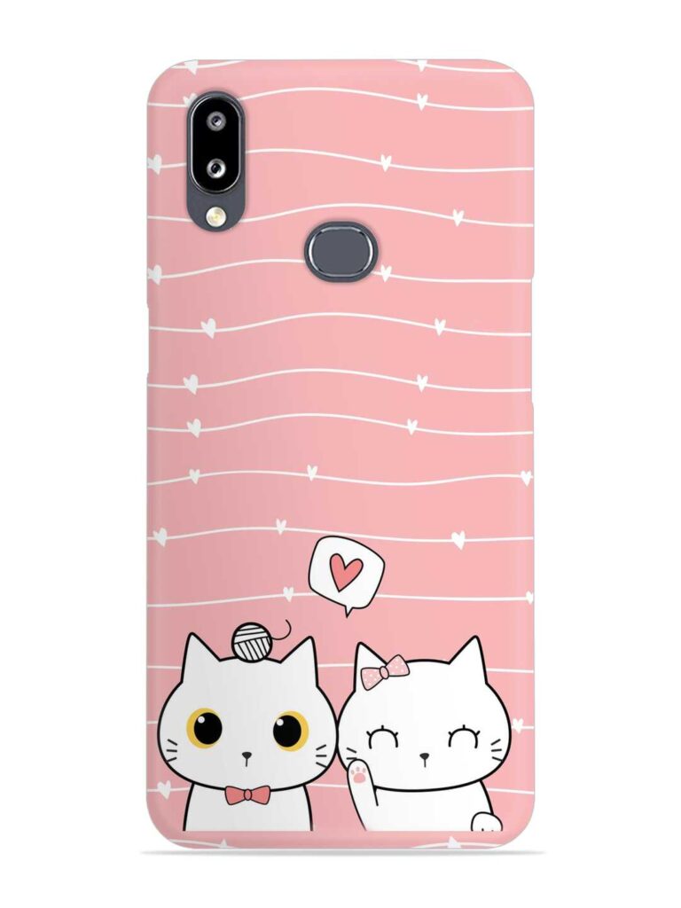 Cute Adorable Little Snap Case for Samsung Galaxy M01s Zapvi