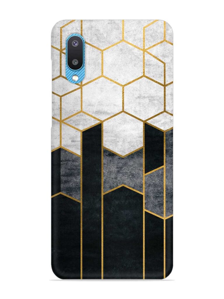 Cube Marble Art Snap Case for Samsung Galaxy M02 Zapvi