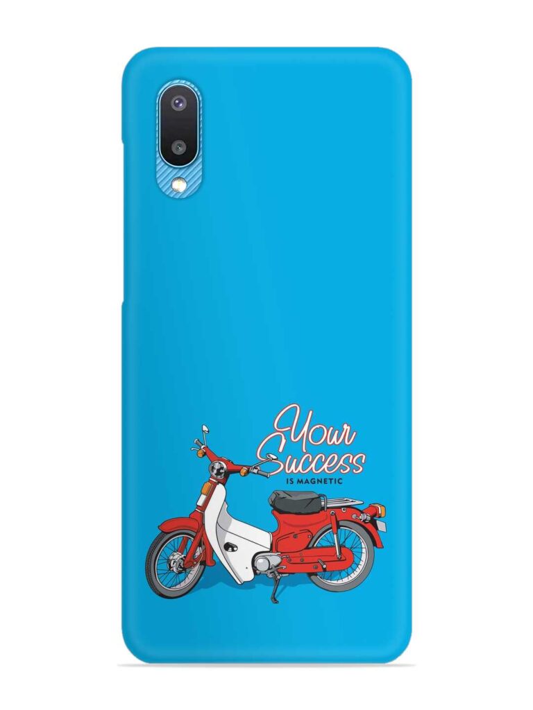 Motorcycles Image Vector Snap Case for Samsung Galaxy M02 Zapvi