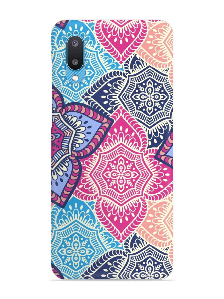 Ethnic Floral Seamless Snap Case for Samsung Galaxy M02 Zapvi