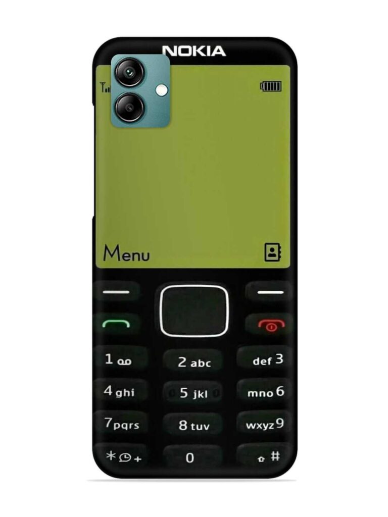 Nokia 3300 Background Snap Case for Samsung Galaxy M04 Zapvi