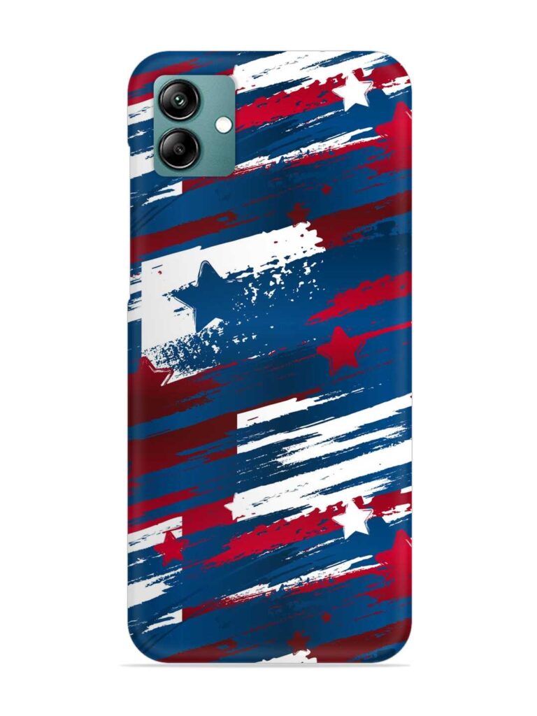 Abstract Seamless Usa Snap Case for Samsung Galaxy M04 Zapvi