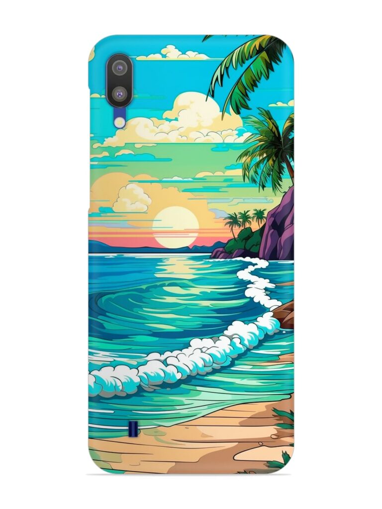 Beatiful Beach View Snap Case for Samsung Galaxy M10 Zapvi