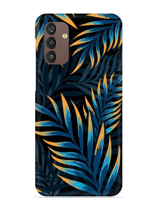 Abstract Leaf Art Snap Case for Samsung Galaxy M13 (4G) Zapvi