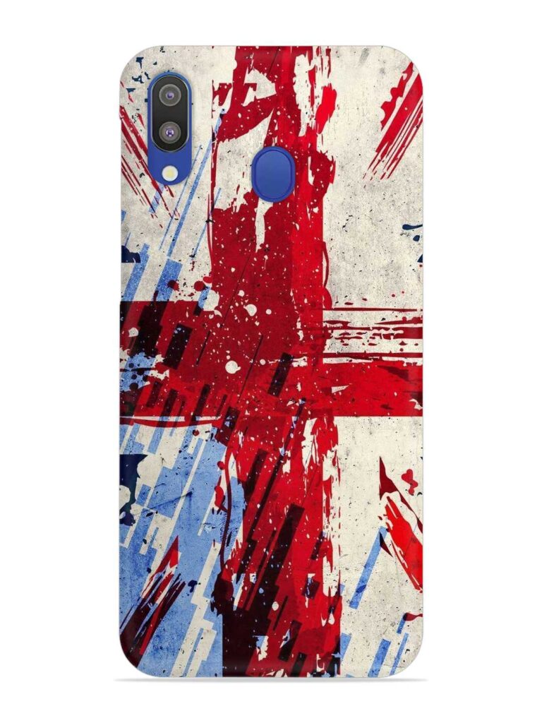 British Union Jack Flag Snap Case for Samsung Galaxy M20 Zapvi
