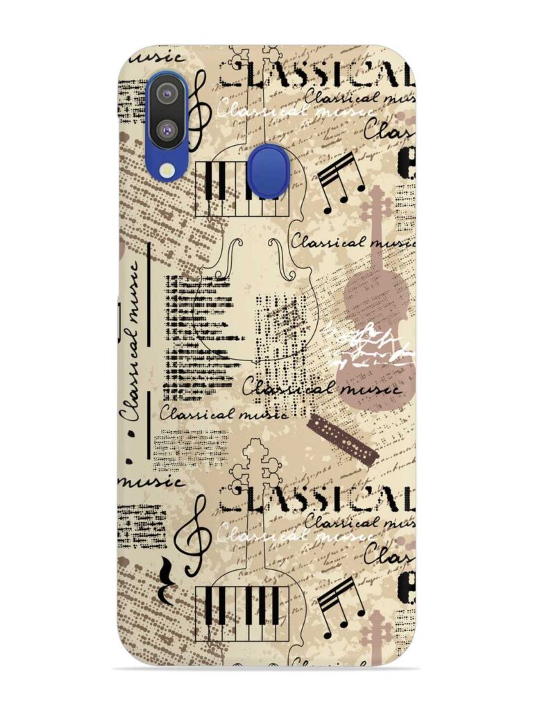 Classical Music Lpattern Snap Case for Samsung Galaxy M20 Zapvi