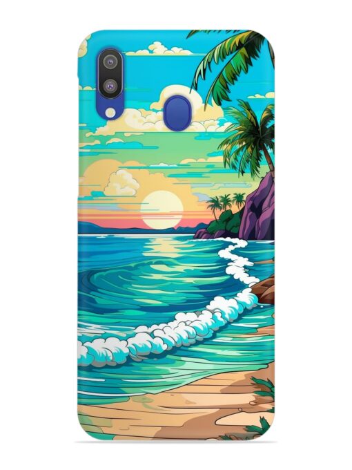 Beatiful Beach View Snap Case for Samsung Galaxy M20 Zapvi