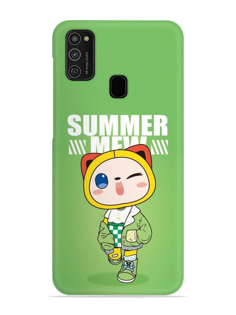 Summer Mew Snap Case for Samsung Galaxy M21 (4G) Zapvi