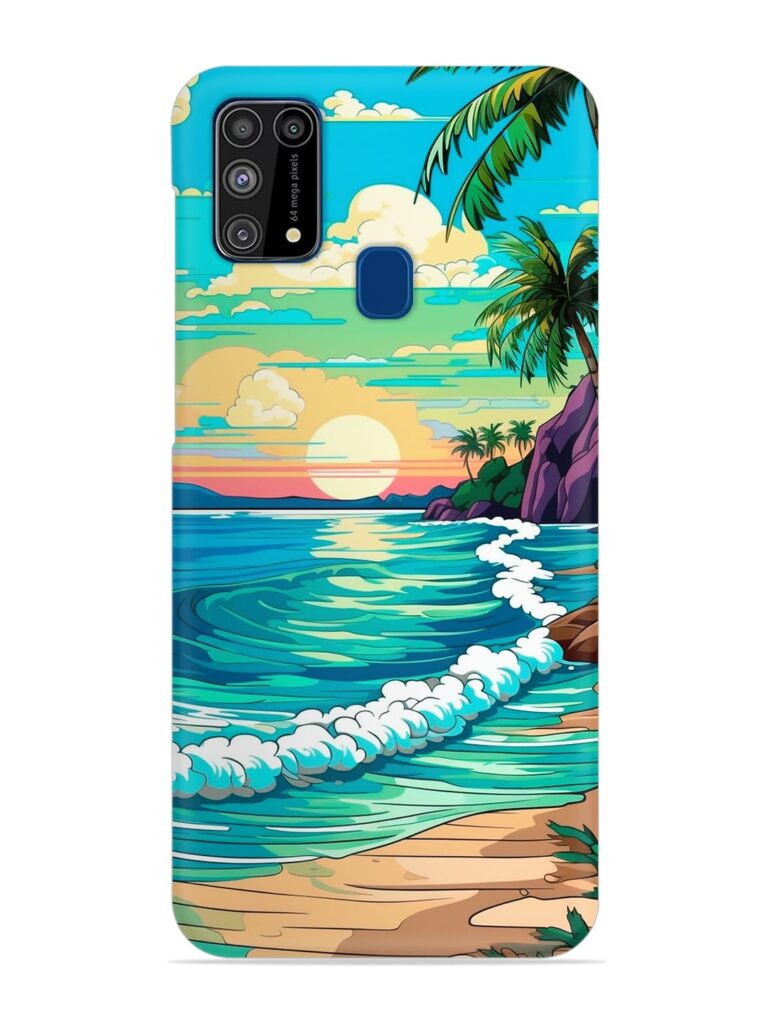 Beatiful Beach View Snap Case for Samsung Galaxy M31 Prime Zapvi