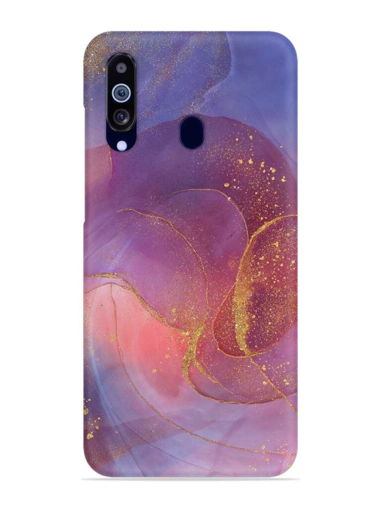 Vaporwave Digital Art Snap Case for Samsung Galaxy M40 Zapvi